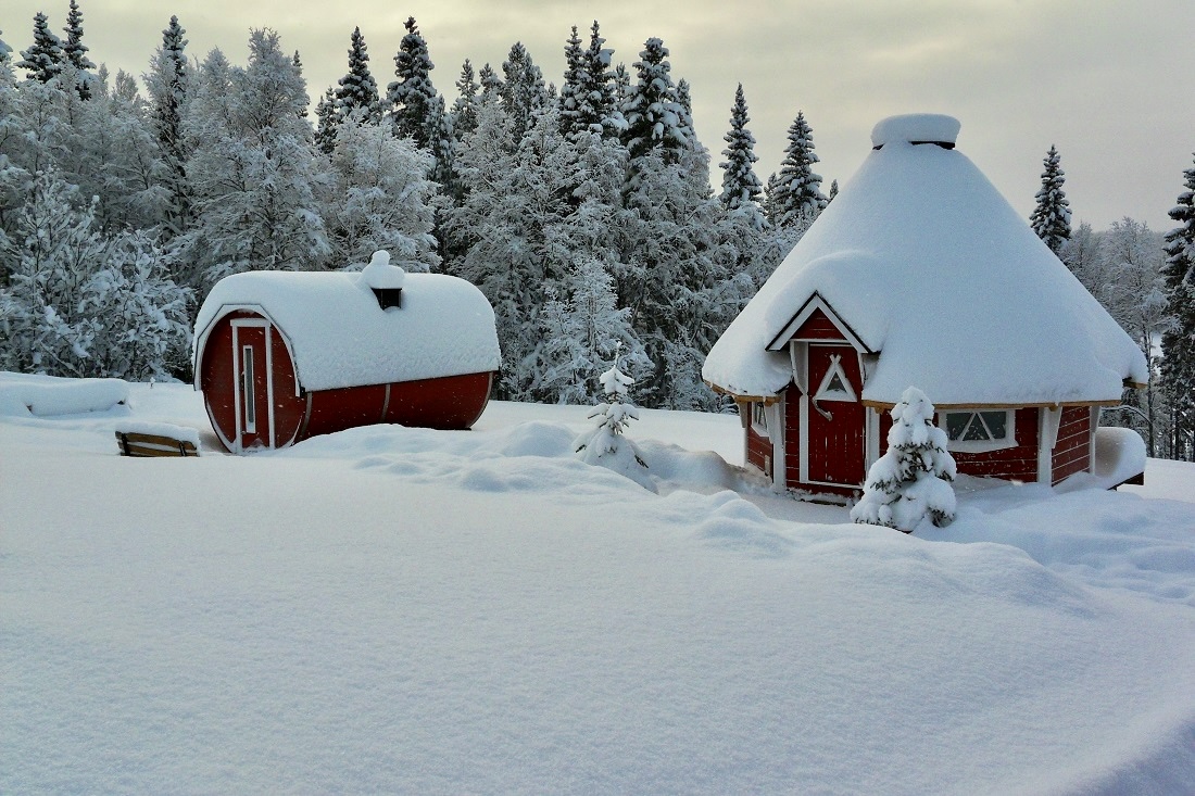 Lappland Urlaub im Winter