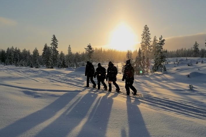 Lappland Urlaub im Winter